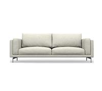 comfortly NOCKEBY 3-Seat Sofa Slipcover Replacement Hand Made Compatible with NOCKEBY Couch - COVERS ONLY (Heavy Duty - Cream)