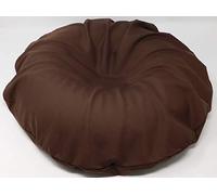 COMFORTNIGHTS Brown, Washable Polycotton Cover to fit All Donut Cushions and Surgical Rings with a Diameter of up to 44 cm (17.5”)