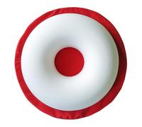 COMFORTNIGHTS® Donut Cushion - Surgical Ring Cushion for Piles, Haemorrhoids, Postpartum, Childbirth Recovery & Pressure Relief, with a Washable Red Poly Cotton Cover.