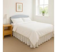 Comfortnights, Double Waterproof Duvet Protector 200 x 200cm | Terry Protective Cover | Waterproof Barrier | Secure Zipped Closure | Ideal for Home, Rental & Care Use.