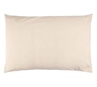 COMFORTNIGHTS, Flame Retardant Bed Linen Housewife Pillowcase Pair (Cream), certified to BS7175 Ignition Source 5+7, also known as Crib 7 or FR Source 7.