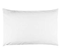 COMFORTNIGHTS, Flame Retardant Bed Linen Housewife Pillowcase Pair (White), certified to BS7175 Ignition Source 5+7, also known as Crib 7 or FR Source 7.