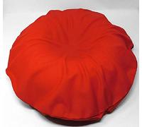COMFORTNIGHTS Red, Washable Polycotton Cover to fit All Donut Cushions and Surgical Rings with a Diameter of up to 44 cm (17.5”)