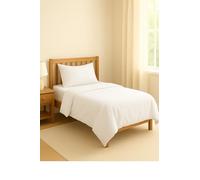 Comfortnights Single Terry Waterproof Duvet Protector 140 x 200cms White