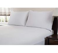 COMFORTNIGHTS, 'Ultimate Comfort' 100% Brushed Cotton Zippered Pillow Protectors - Waterproof & Breathable (Set of 2)"