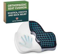 Comfortpad Memory Foam Seat Cushion - Ergonomic U-Shaped Coccyx & Tailbone Pillow for Sciatica, Back Pain, Postpartum, Hemorrhoid & Pregnancy - Scientific Design - Office, Car, Home & Travel - Black