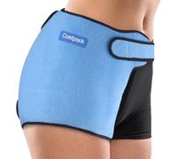 Comfpack Hip Ice Pack for Hip Replacement Surgery, Hip Brace with Hot Cold Gel Pack Reusable Compression Hip Ice Pack Wrap for Pain Relief, Bursitis, Hip Injuries, Hip Flexor Pain, Hamstring, Sciatic