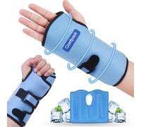 Comfpack Wrist Ice Pack Wrap for Carpal Tunnel Relief, Ice Wrist Brace with Gel Pack for Hand Pain Relief, Cold Compression Wrist Ice Pack for Tendonitis, Sprain, Arthritis, Swelling