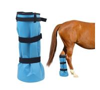COMFPET Flexible Hoof Soaking Boot, Poultice Boots for Injuried Hooves, Horse Poultice Dressing for Horses, 1 Piece Hoof Boot for Horses Waterproof for Hoof Problem, Wrapped Horse Leg Boot