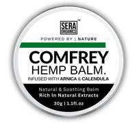 Comfrey Cream - Natural Ointment with Arnica, Calendula, Vitamin E - Soothes Joints, Muscles, Bruises, Backaches, Sprains - Pure Plant Ingredients, Made in UK │ 30g