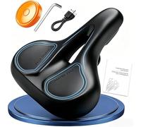 COMFTO Mountain Bike Seat Featuring, MTB Seat Seatthe FinderGo Anti-theft System, Equipped with Smart Temperature Control and Continuous Cooling Functionality for Mountain Biking, Folding Bikes etc