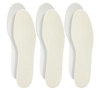 Comfwalk Shoe Filler Insert - Full Length Daily Latex Foam Shoe Inserts, Shoe Insoles for Shoes That are Too Big, 3 Pairs (EU 38, US Women 8 Men 5)