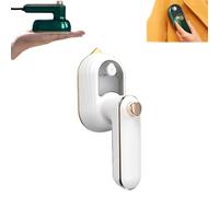 Comfy Bear Steamer, Comfybear Steamer, Comfy Bear Steam Iron, Portable 180 Rotary Garment Iron Steamer, Handheld Steamer Iron for Clothes, 2-in-1 Steamer Iron (White)