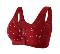 comfy bras for women uk,Front Fastening Bras Women Comfortable Full Coverage Support Bralettes 2026 Fashion Wireless Cotton Bra for Elderly Everyday Wear Push Up Non Wired Soft Underwear Bralette