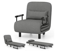 Comfy Chaise Lounge With 5 Position Adjustable Backrest