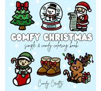 Comfy Christmas: Simple & Comfy Coloring Book