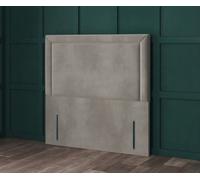 Comfy Deluxe 4Ft Gold Crush Velvet Hannah Beading Floorstanding 54Inch Headboard