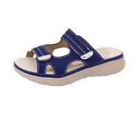 Comfy Flat Sandals for Women Black Sandals foreign Trade Plus Size Casual Women's Summer Sports Style One Line Comfortable Fish Mouth Beach Brown for Flat Womens (Dark Blue,5.5)