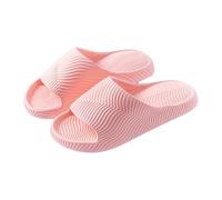 Comfy Flat Sandals for Women Ladies Sandals Size 6 Summer Home Bathroom Anti Anti Odor Lightweight Soft Casual Comfortable Home Slippers Black Sliders Size 6 Slippers 8 Wide Fit Woman (Pink, 36)
