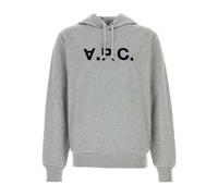 Comfy Grey Cotton Sweatshirt - male - A.P.C. - Hoodies - Gray - S - Sweatshirts & Hoodies S