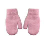 Comfy Hands Adult Thermal Mittens - Ladies & Womens Fleece Lined Gloves for Dog Walking - Black