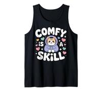 Comfy is a Skill Cute Cat Cozy Tank Top