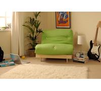 Comfy Living 3Ft Futon Set In Lime Green