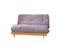 Comfy Living 4Ft Luxury Futon Set Lilac