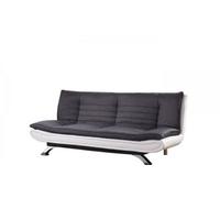 Comfy Living Fabric And Faux Leather Seattle Sofa Bed