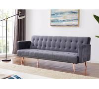 Comfy Living Larnaca Sofa Bed: The Perfect Blend of Style and Function - Light Grey