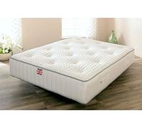 Comfy Living Orthopaedic Sprung Wool Mattress 3FT 4FT6 5FT KING SIZE (4ft6 Double)