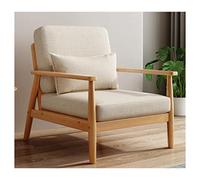 Comfy Living Room Chair, Reading Chair for Bedroom, Mid Century Modern Arm Chair, Upholstered Aent Chair with Wooden e, Washable Sofa Chair for Balcony Dorm Reception