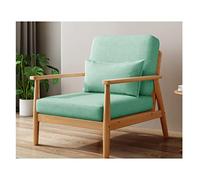 Comfy Living Room Chair, Reading Chair for Bedroom, Mid Century Modern Arm Chair, Upholstered Aent Chair with Wooden e, Washable Sofa Chair for Balcony Dorm Reception