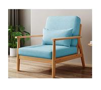 Comfy Living Room Chair, Reading Chair for Bedroom, Mid Century Modern Arm Chair, Upholstered Aent Chair with Wooden e, Washable Sofa Chair for Balcony Dorm Reception