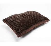 Comfy Nights LUXURIOUS Medium/Extra Large Luxury Fur Dog Bed Cushion Washable Zipped Mattress (Extra Large, Spiral Chocoloate)
