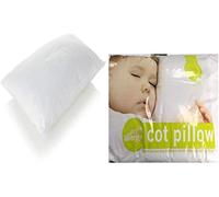 Comfy Nights New 2 x Cot (60 x 40) Pillow Cases Cover Polycotton Bedroom Luxury Pair Pack (Standard Cot Pillow)