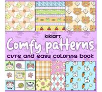 COMFY PATTERNS: Cute and Simple coloring book, for all ages