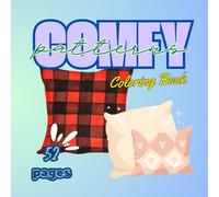 COMFY PATTERNS: The Ultimate Coloring Book for All Ages! Dive into bold, big designs that are as easy as pie, perfect for unwinding! Featuring ... have you coloring your stress away! (B