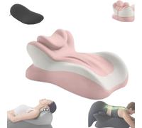 Comfy Sleepers Kissen Sex, Intimacy Support Pillow mit Small Pillow | Ergonomic Memory Foam Butt Cushion, Comfort & Support During Intimac, for Sleeping, Reading(Pink-Gray)