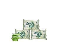 Comfy Soft Flushable Toilet Wipes - Bulk Pack, 150 Count (3 x 50), Gentle & Soft, Disposable Wet Wipes, Great Value