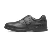 Comfy Steps Malcolm Mens Black Leather Shoe - Size 10 UK - Black