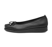 Comfy Steps Womens Black Leather Shoe - Size 4 - Black