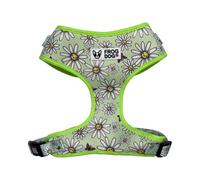 Comfy-Wear Adjustable Dog Harness - Daisy Days - Large - Neck 44-56Cm / Chest 54-78Cm