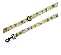 Comfy-Wear Dog Lead - Bee Kind - Chunky 2.5Cm Width / 152Cm Length