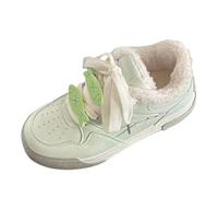 Comfy Winter Boots for Women Boots Soft and Comfortable Can Adapt To The Cold and Harsh Environment Heeled Boots (Green, 4.5)