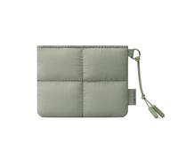 Comfyable Cute Puffy Coin Purse Pouch, Slate Green, Travel