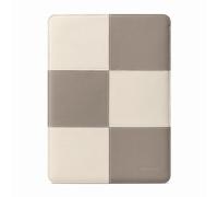 Comfyable Laptop Sleeve 13 Inch Precisely Compatible with MacBook Neo A18 A3404 & MBP M2 M1 2020-2016 & Mac Air M5 2026 A3449 M4 A3240 M3 M2 M1, Genuine Leather Laptop Case for Mac, Cream & Gray