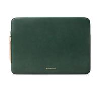 Comfyable Leather Laptop Sleeve Compatible with 16 Inch MacBook Pro M5 Pro/Max M4 M3 M2 M1 & 15 Inch MacBook Air M5 (LOOSE FIT), Midnight Green