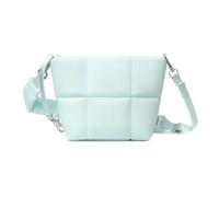 Comfyable Puffy Camera Bag, Soft Pillow Camera Shoulder Bag, Water-resistant Cute Compact Shooting Purse for Mirrorless DSLR SLR Women and Men, Ice Blue