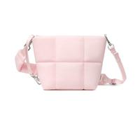 Comfyable Puffy Camera Bag, Soft Pillow Camera Shoulder Bag, Water-resistant Cute Compact Shooting Purse for Mirrorless DSLR SLR Women and Men, Light Pink